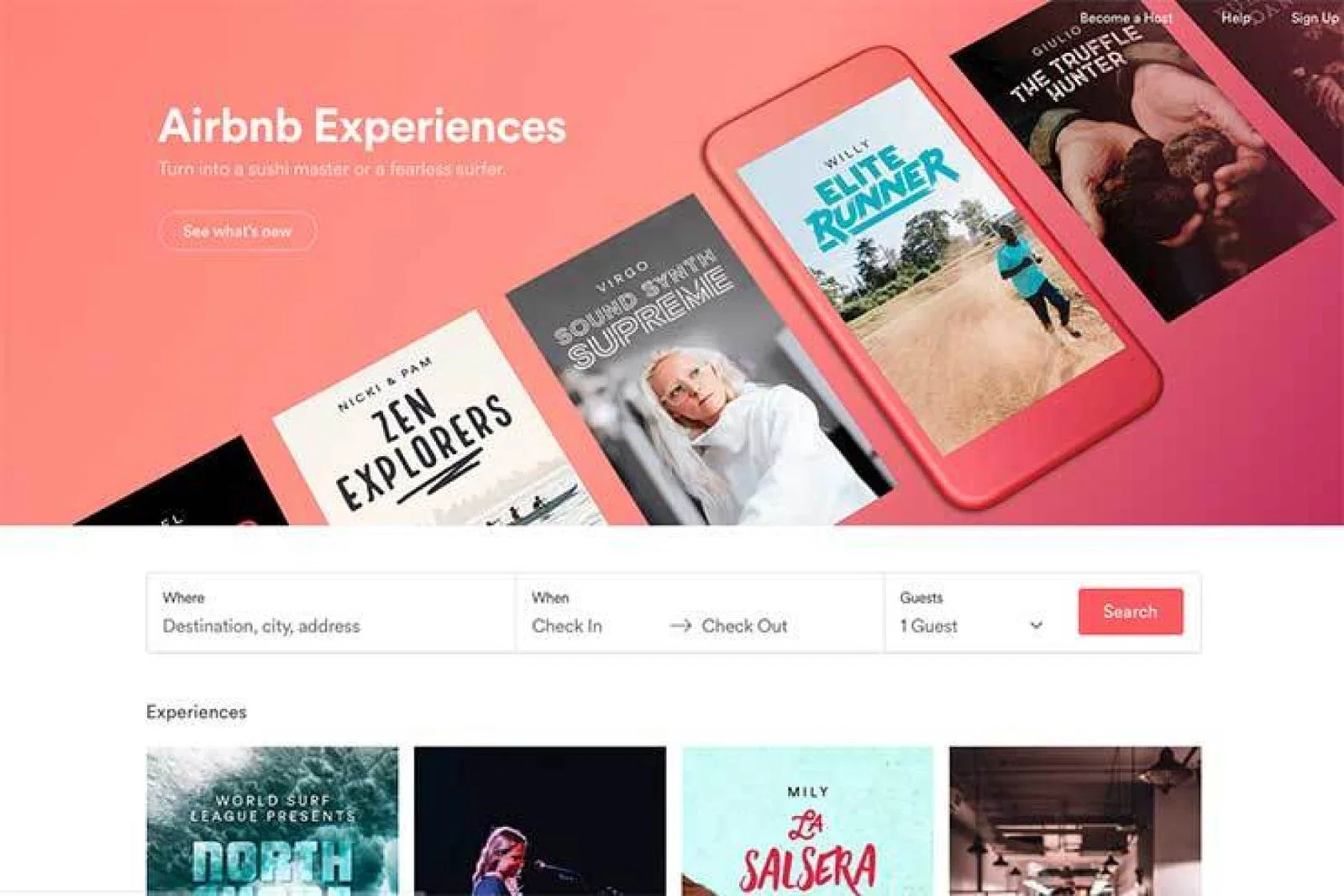 Airbnb website November 30, 2016