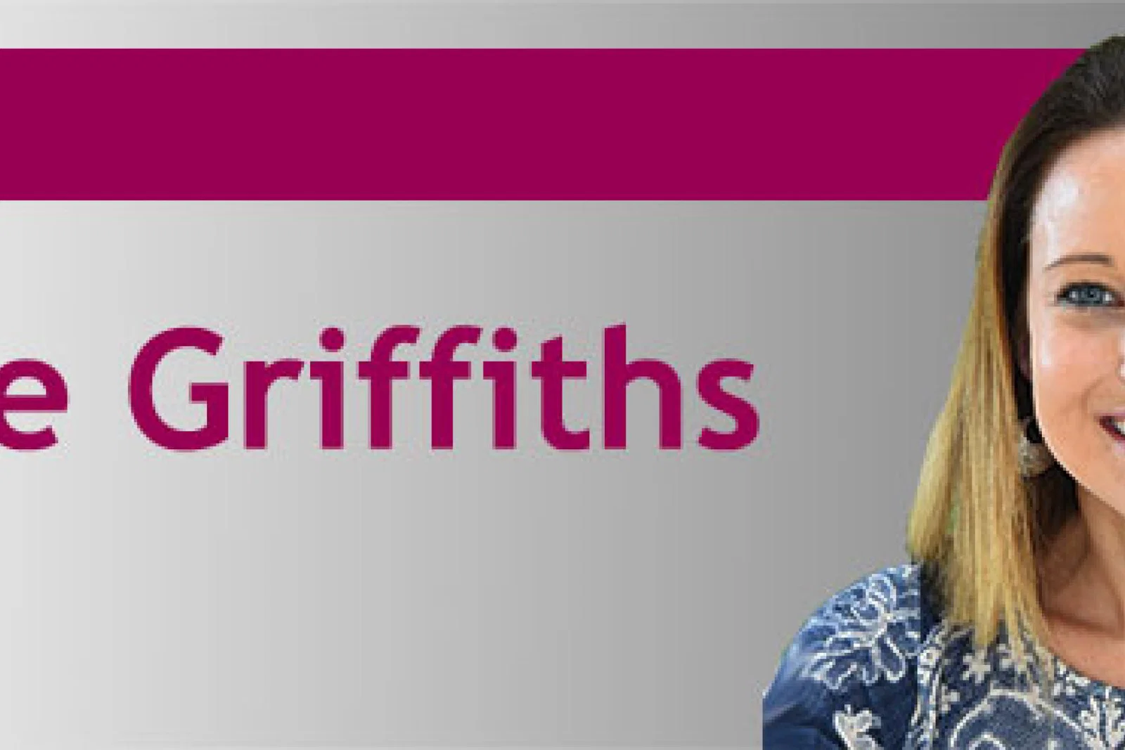 Sophie Griffiths Leader image