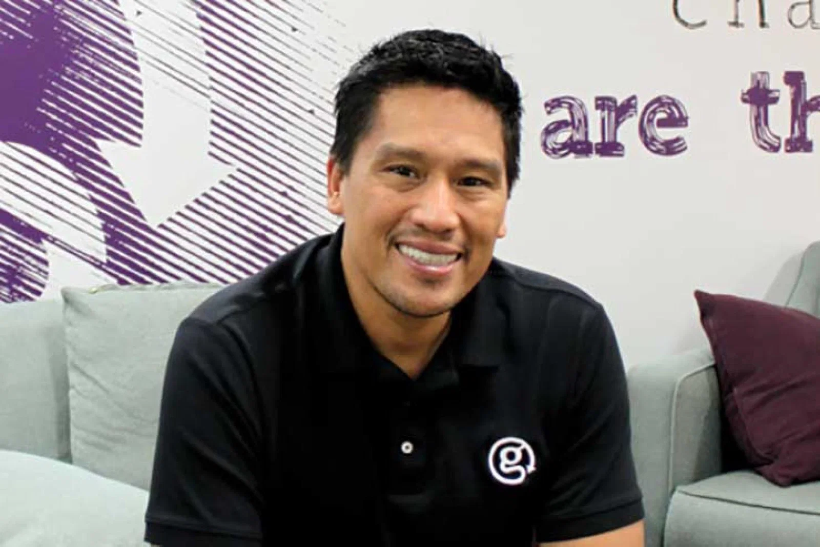 Bruce Poon Tip at G Adventures' offices