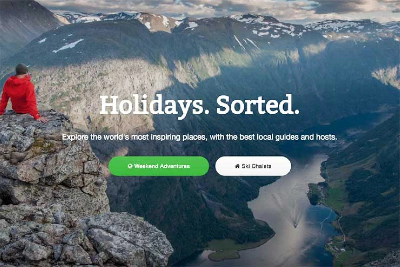 Much Better Adventures hompage