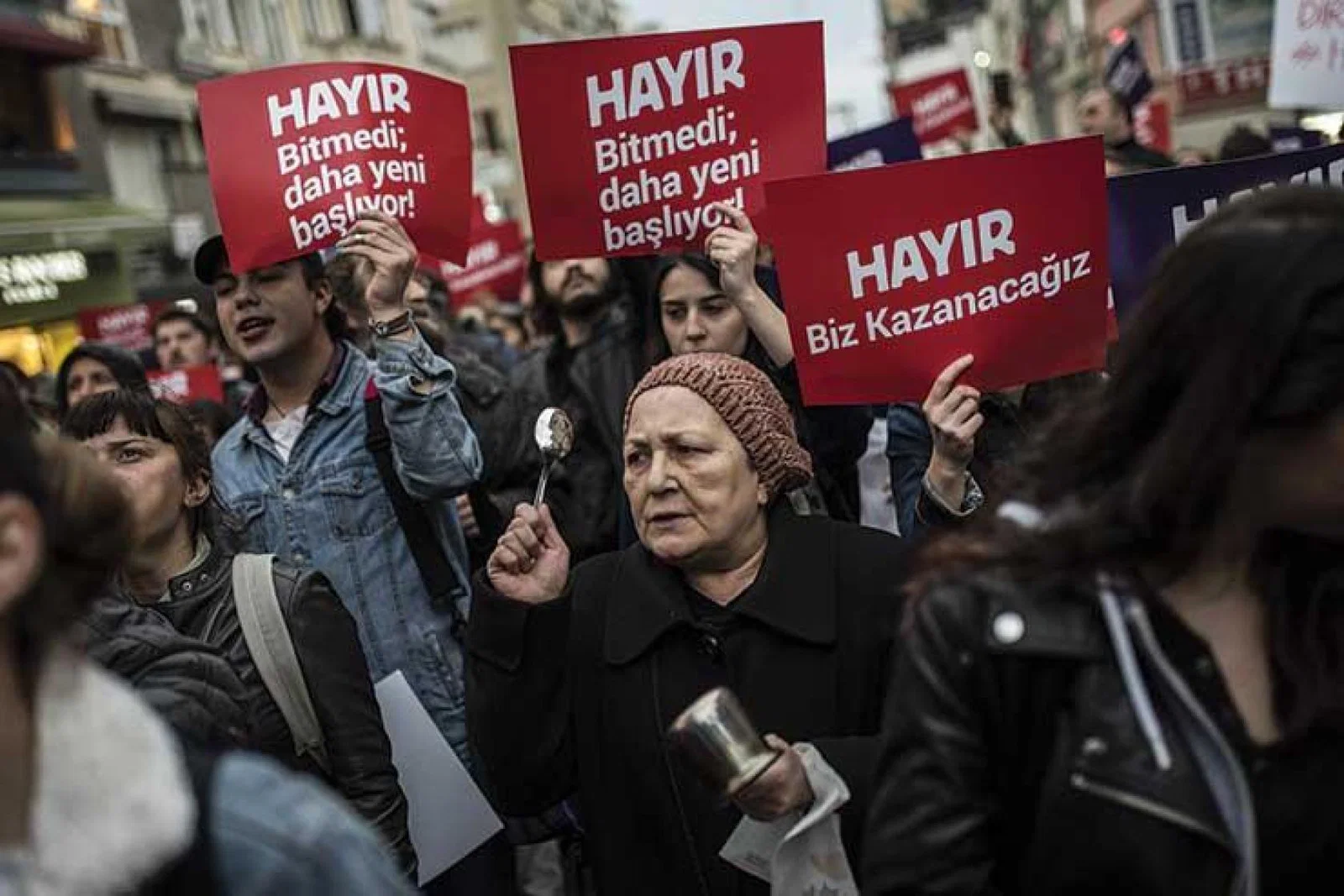 Civil unrest in Turkey. Credit: Press Association