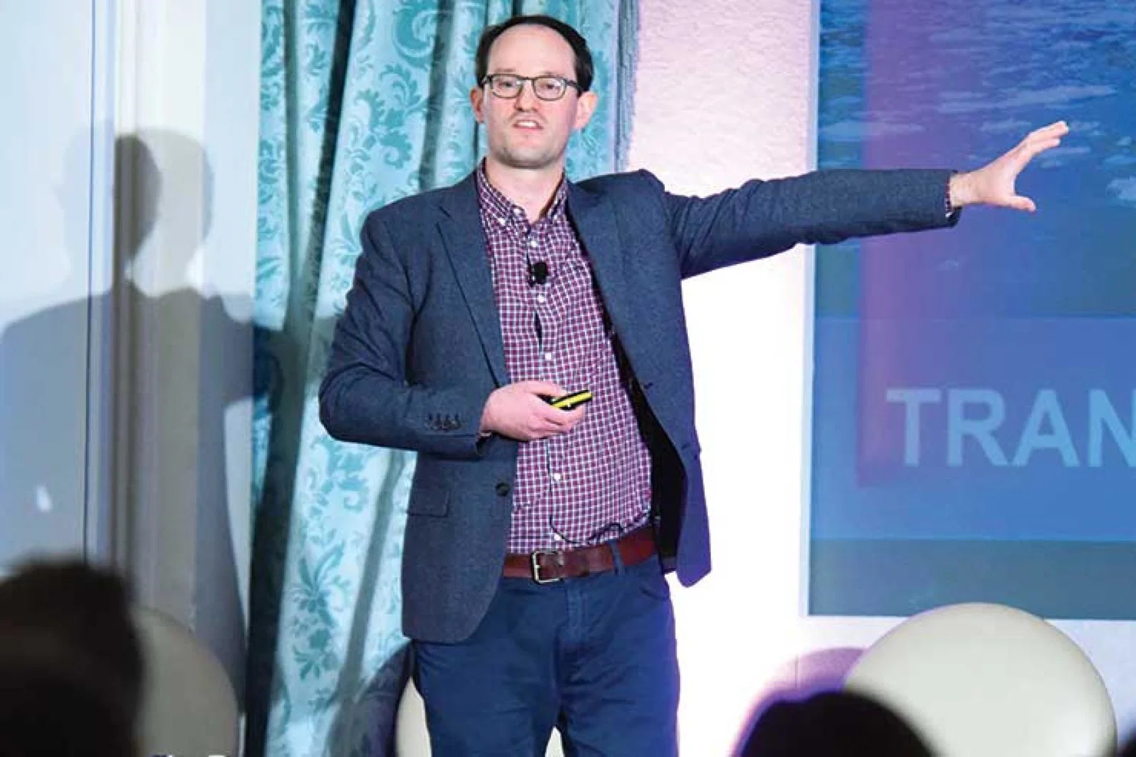 David Mattin speaking at UltraTravel Forum 2017