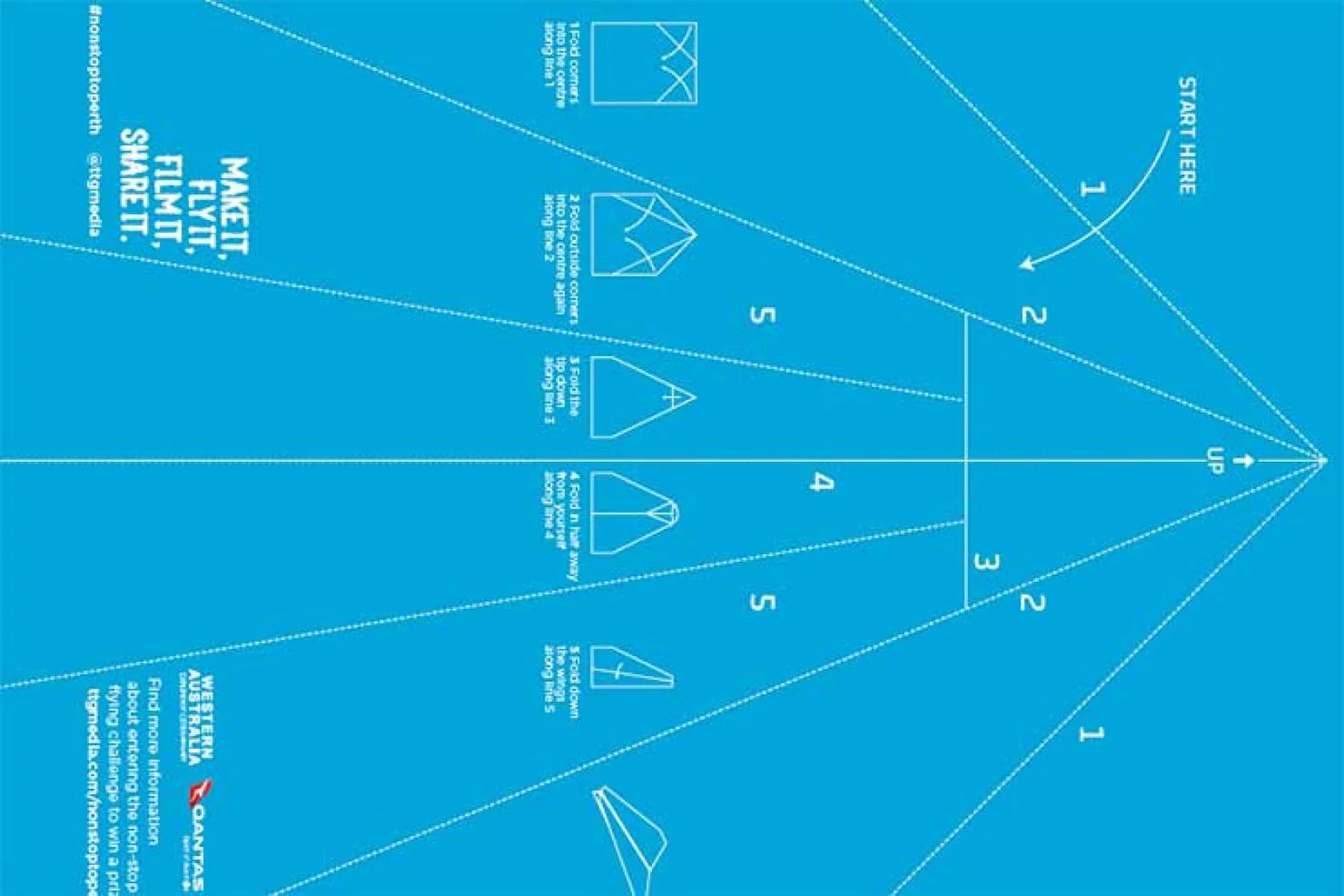 Paper aeroplane net