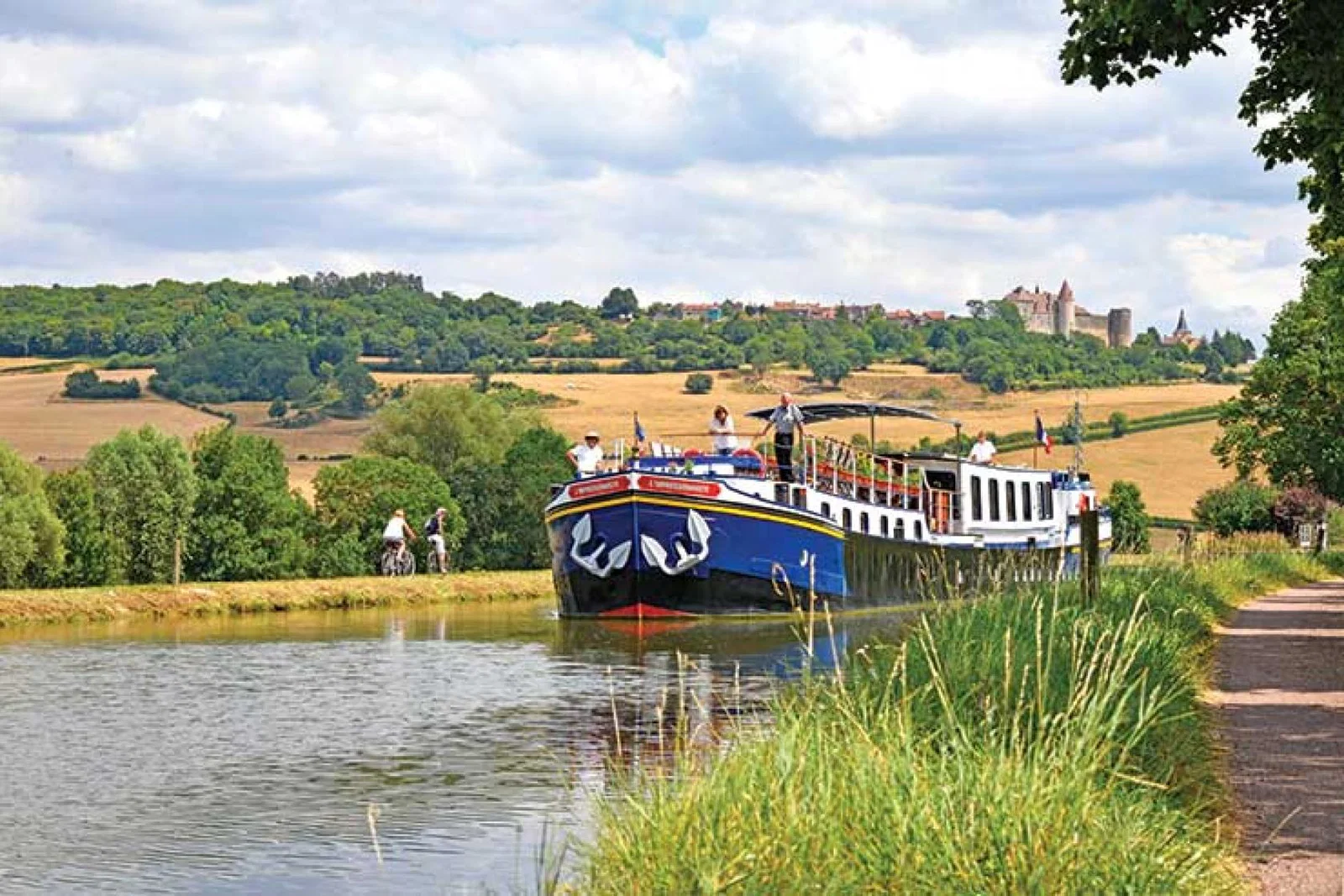 River cruise France chateauneuf