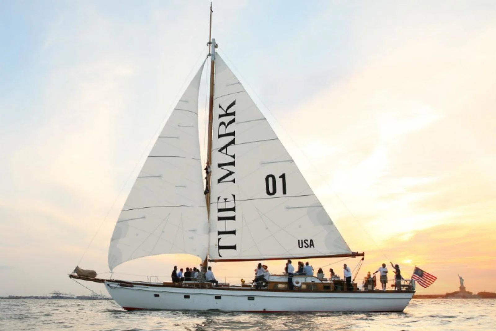The Mark sailboat