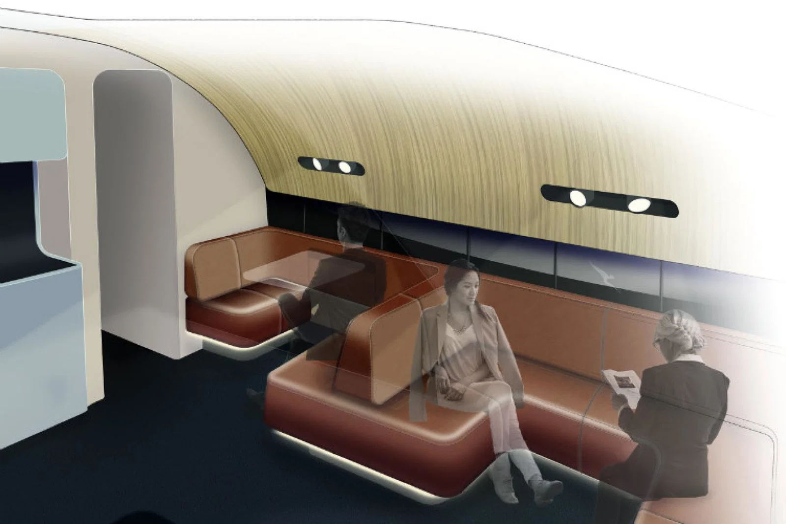 Qantas A380 new premium lounge