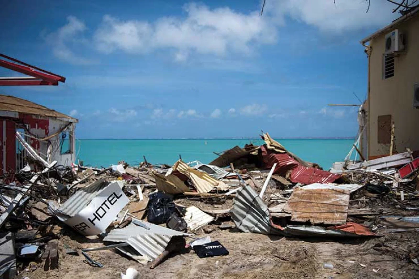 Devastation in the Caribbean. Credit: Getty Images
