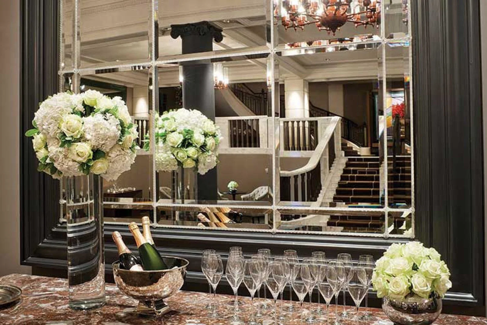 Grand Ballroom Rosewood Champagne Reception
