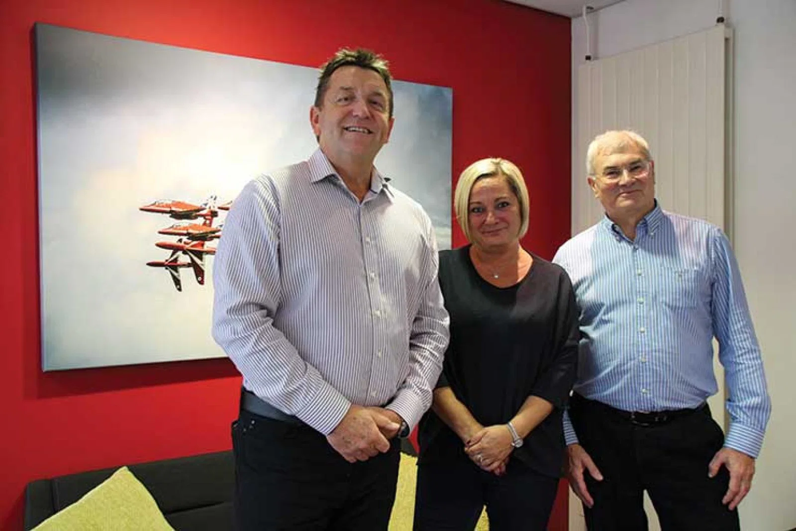 John, Amanda and David of Not Just Travel