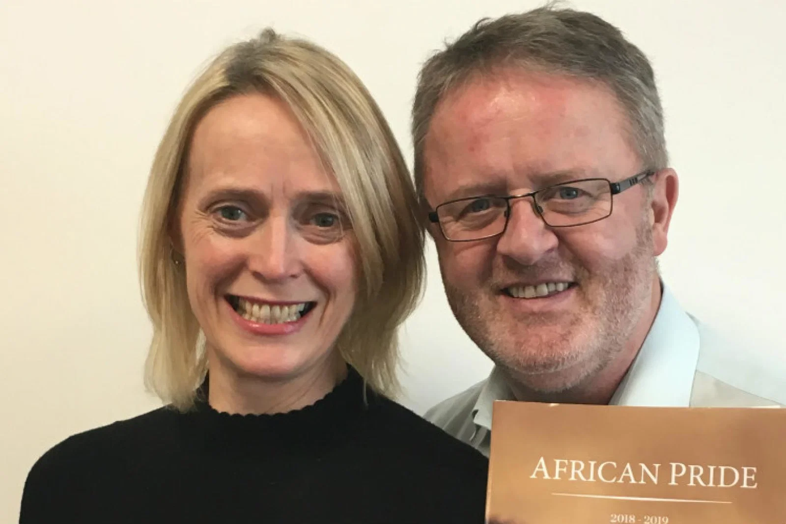 Liz Hall and David Holland African Pride