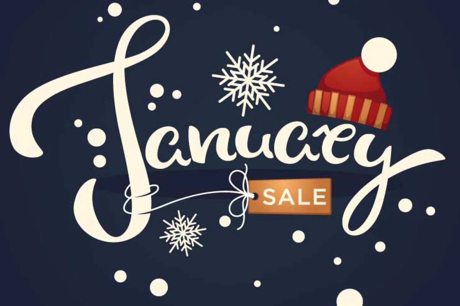 January sales graphic