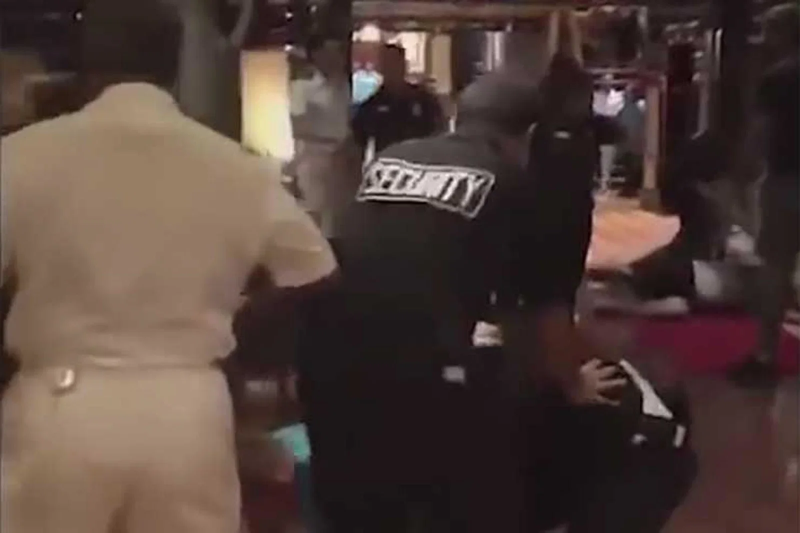 Cruise brawl