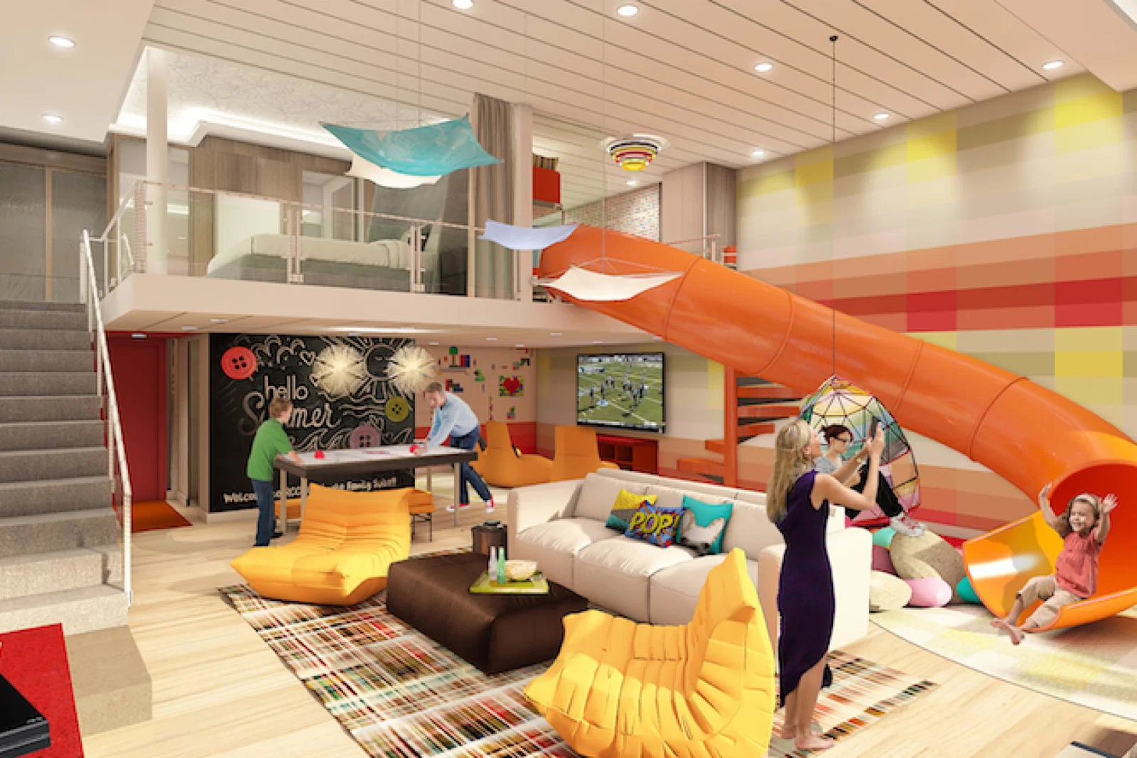 Ultimate Family Suite onboard Royal Caribbeans Symphony of the Seas