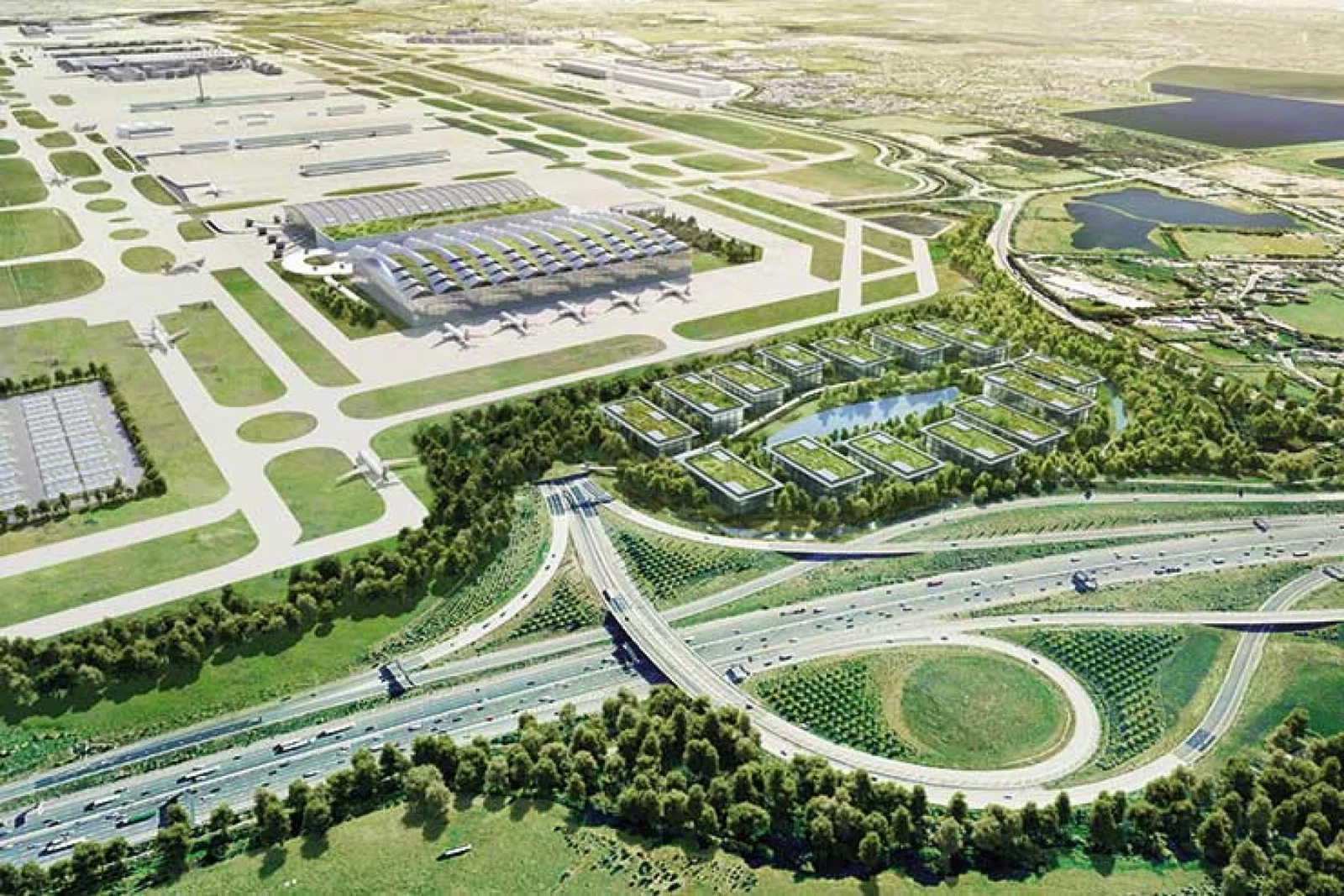 Heathrow Expansion CGI