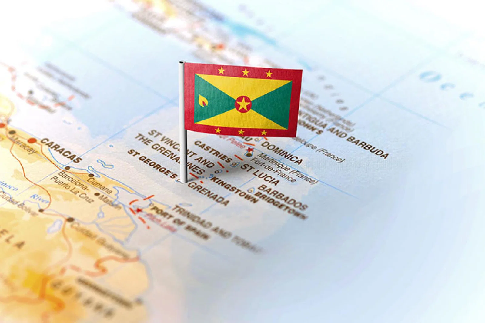 Grenada map