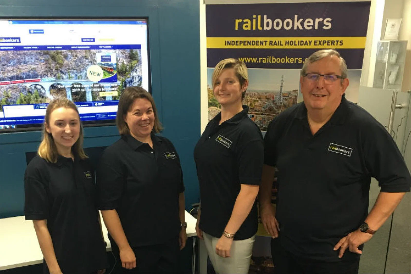 Railbookers trade team
