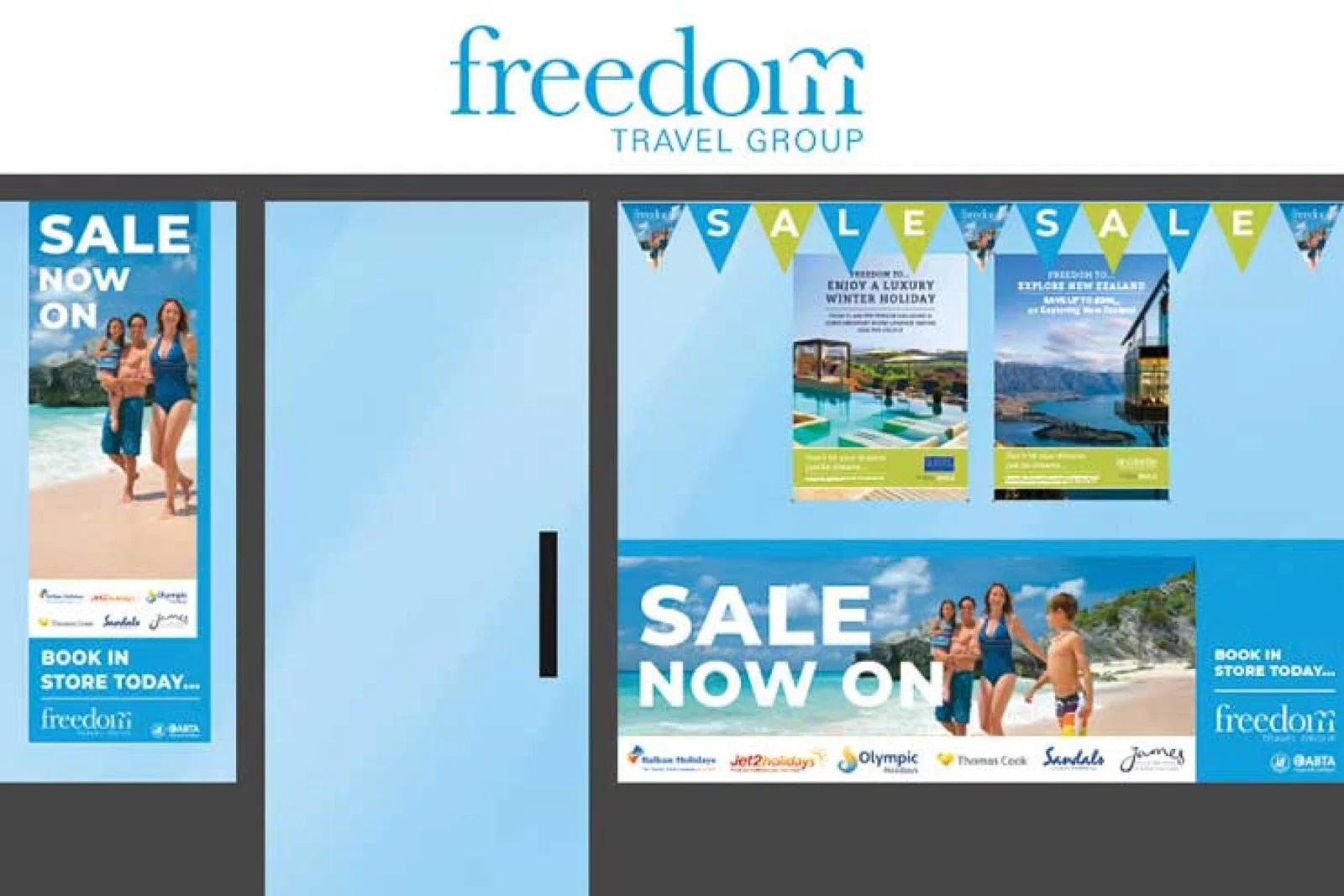 Freedom Travel's door is now closed