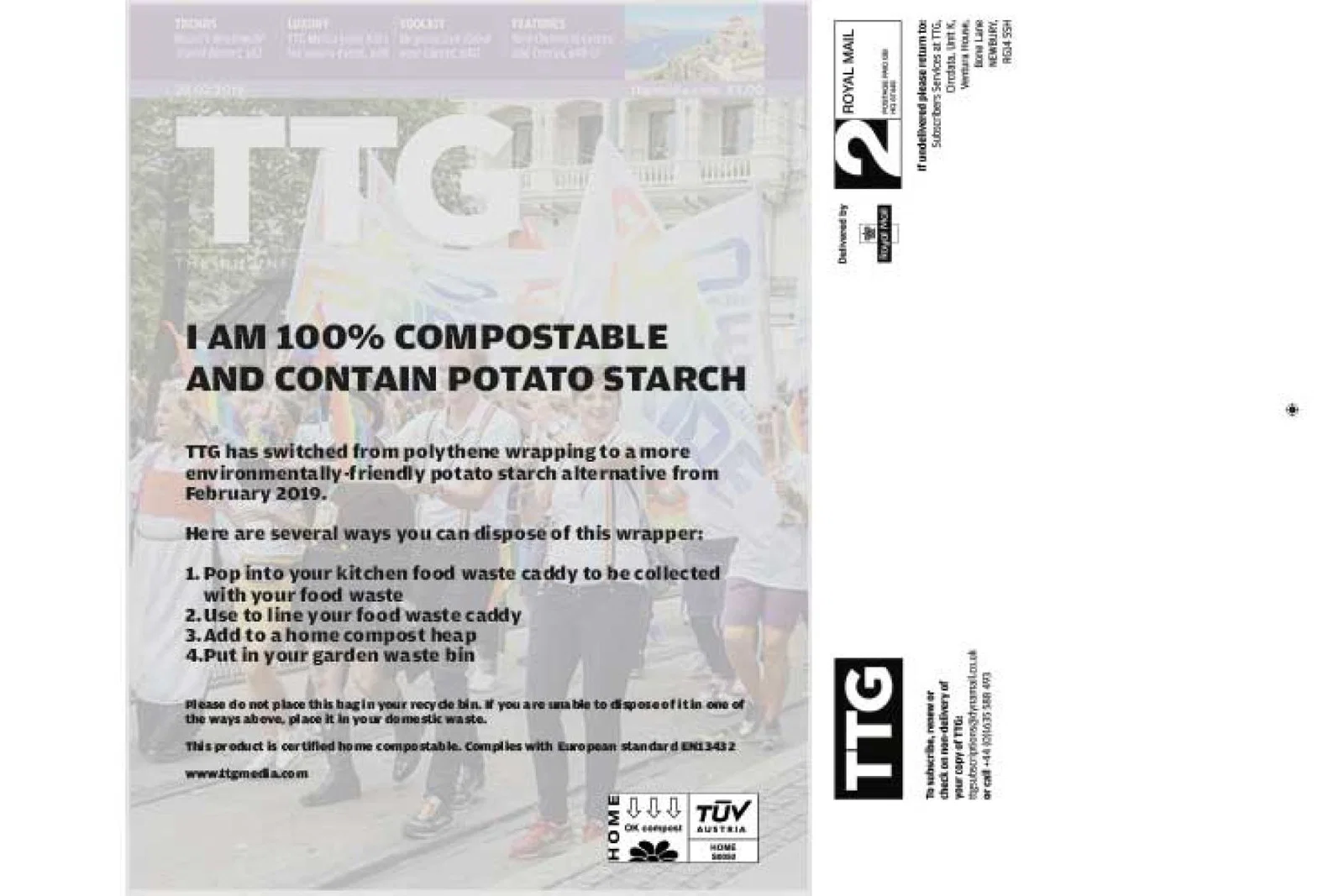 Polywrap cover mockup