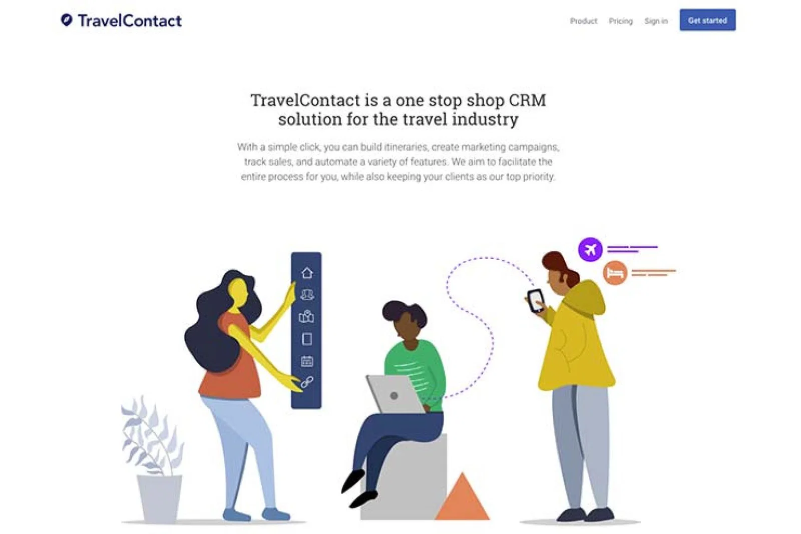 Travel Contact website April 2019