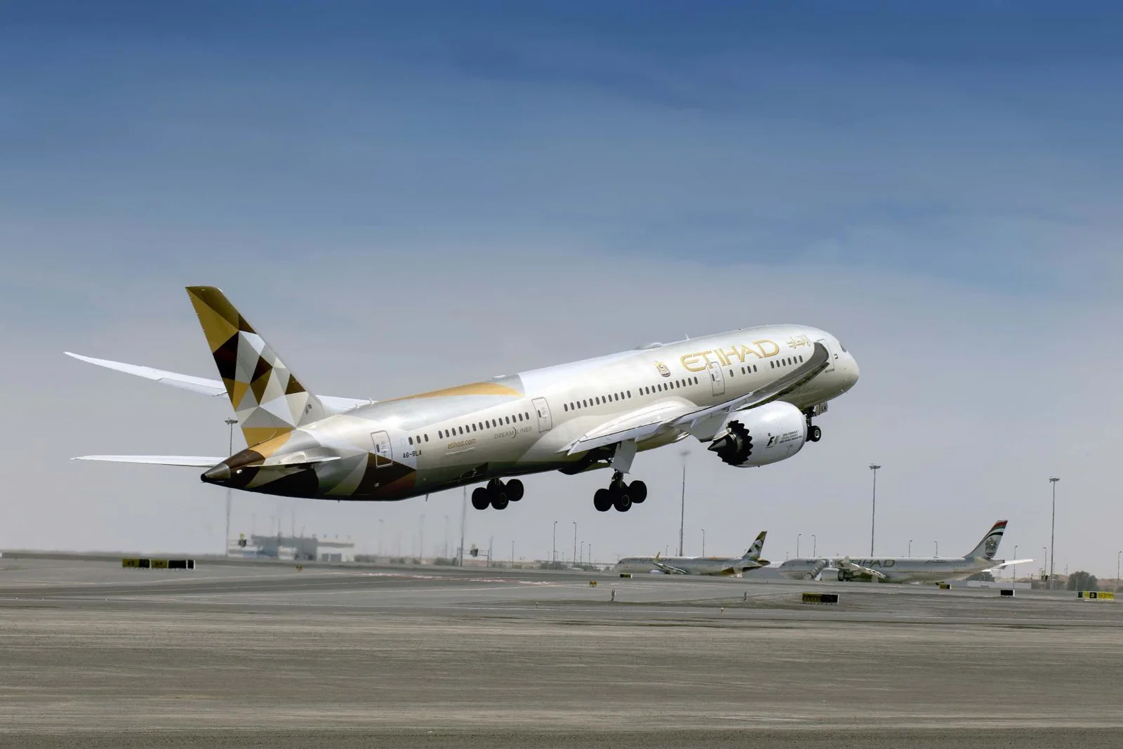 Etihad will operate three flights back to London and another three to Dublin