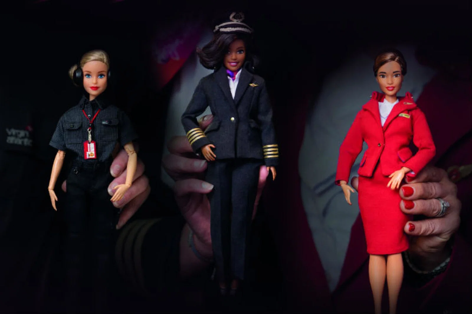 Virgin Atlantic has teamed up with Barbie to inspire young girls wanting to become pilots and engine