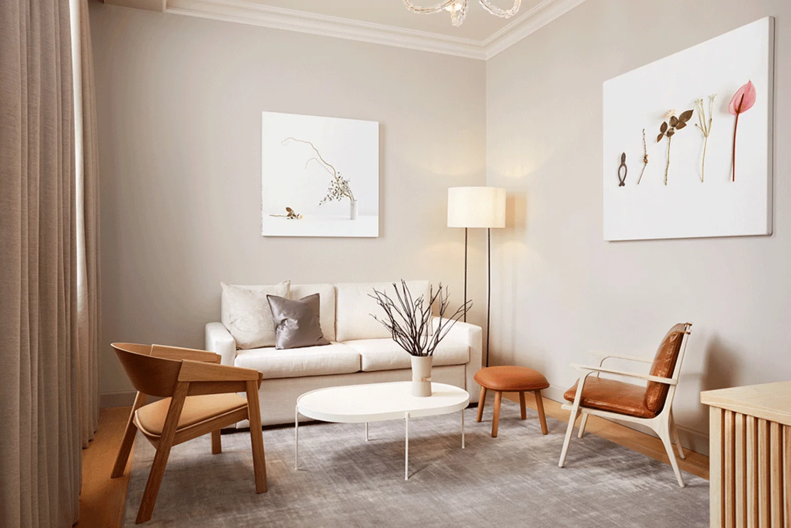 A suite at the new five star Prince Akatoki hotel in London