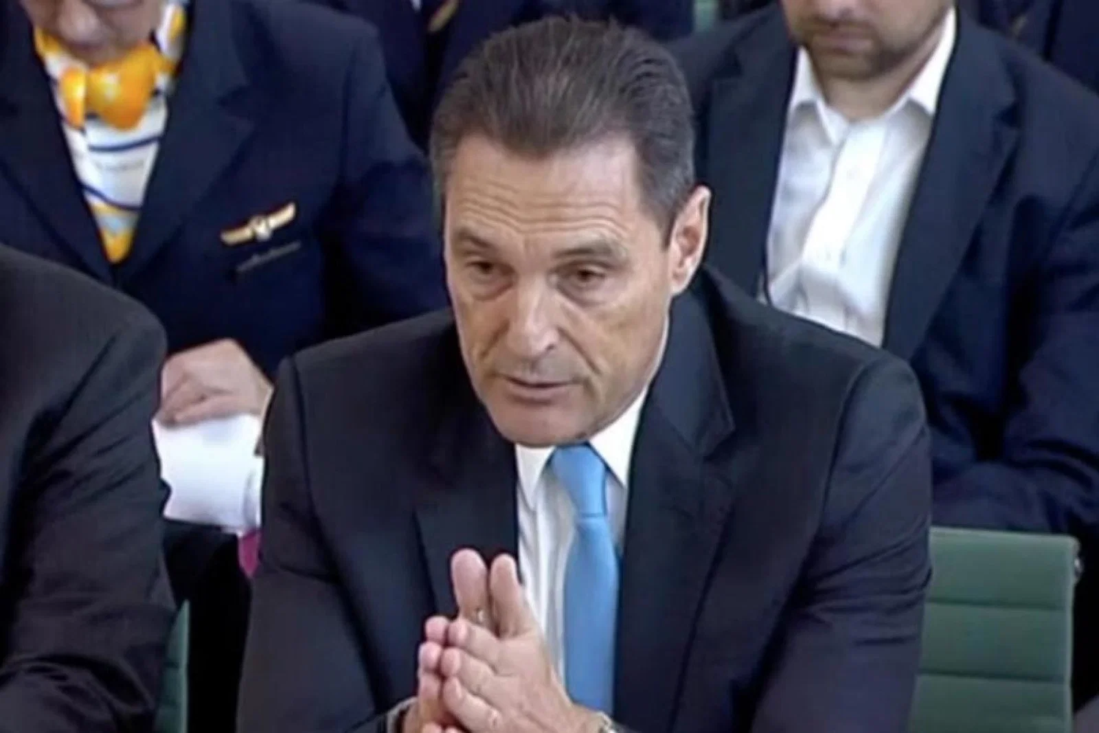 Thomas Cook boss Peter Fankhauser was summoned to parliament to explain Cook's collapse