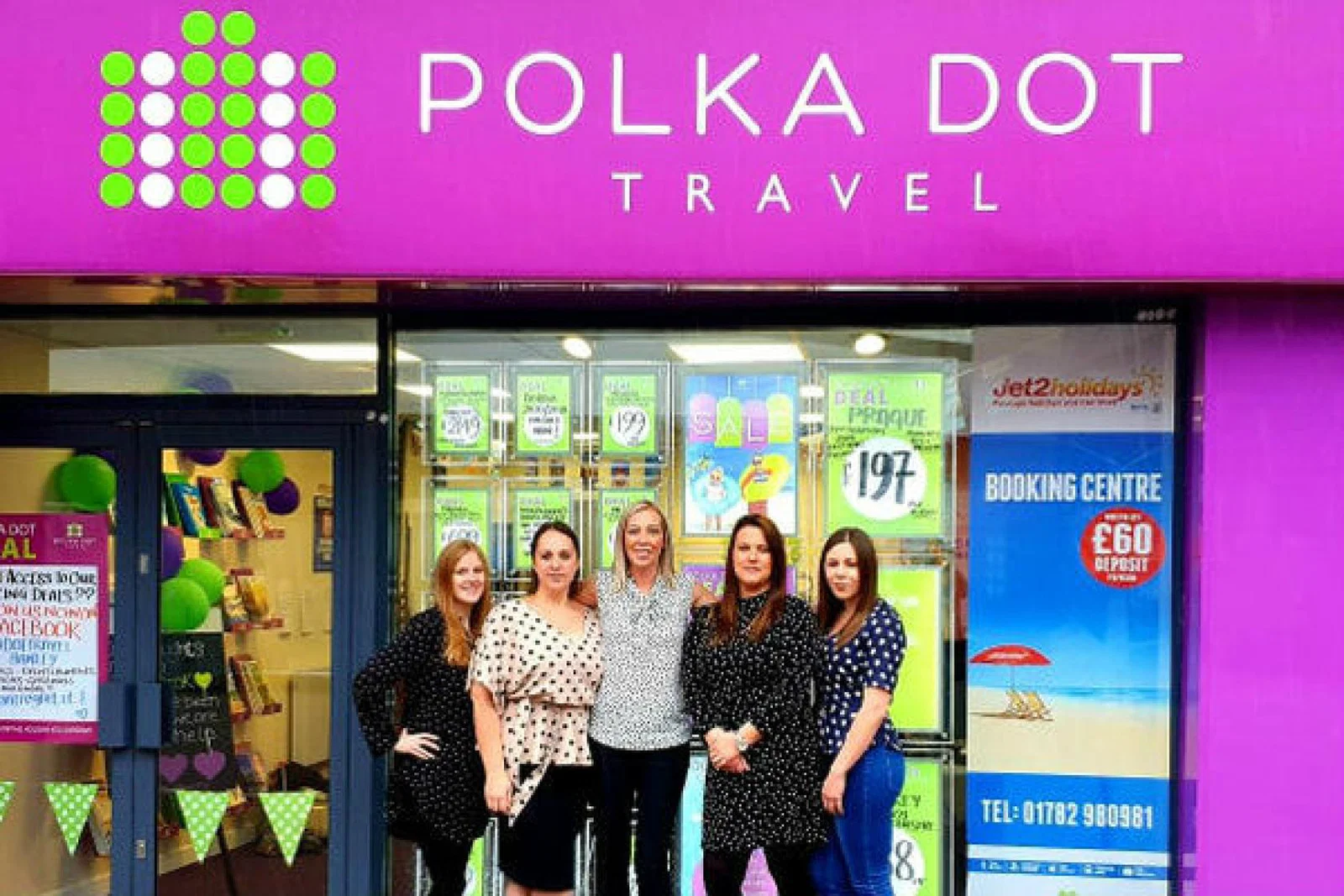 Donna Jones and her colleagues are "absolutely over the moon" to be joining Polka Dot