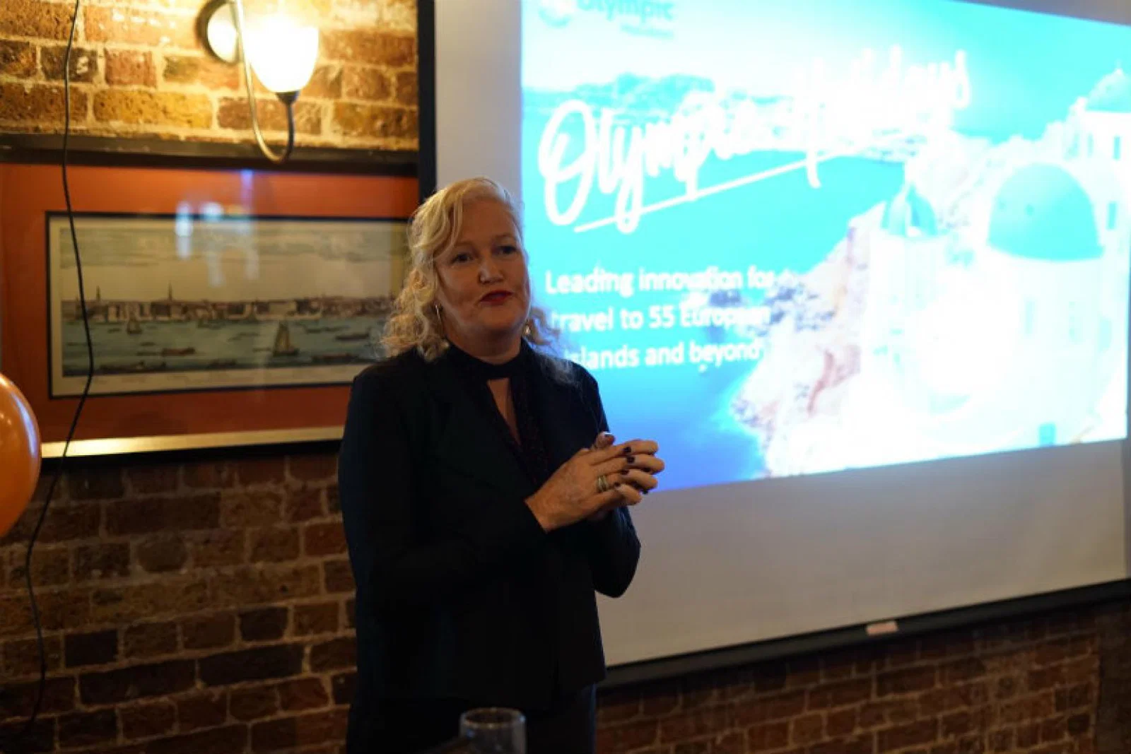 Olympic Holidays chief executive Clare Tobin