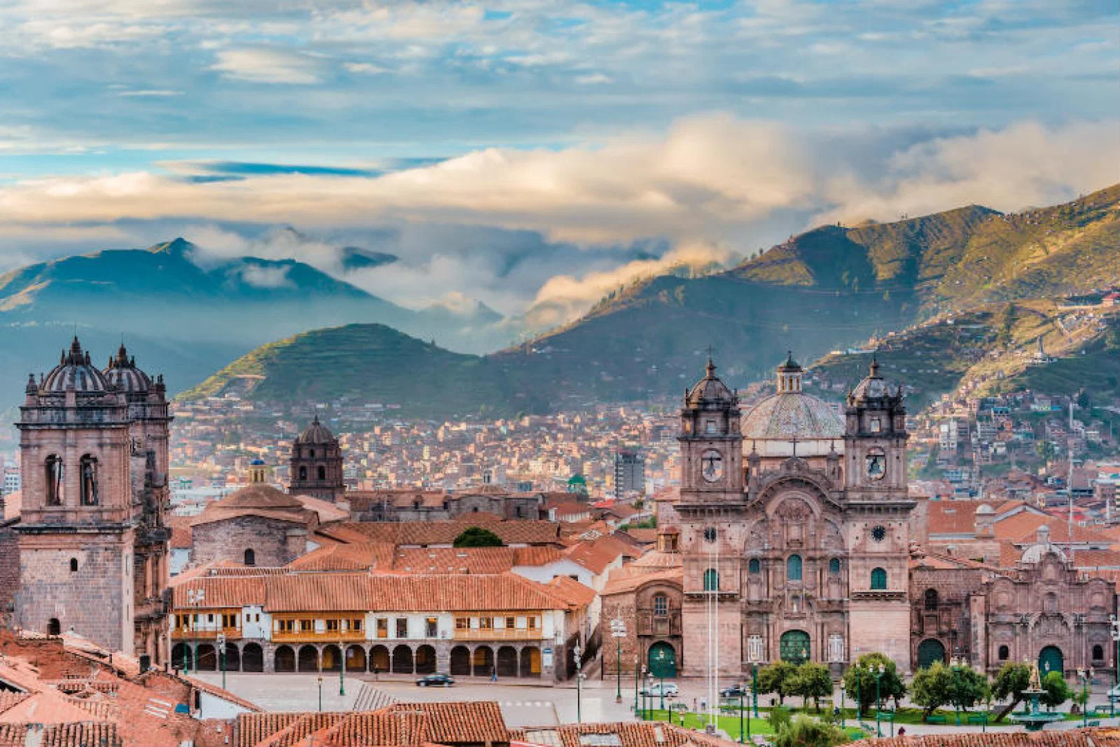 Cusco airport has also reopened (pictured: Cusco)