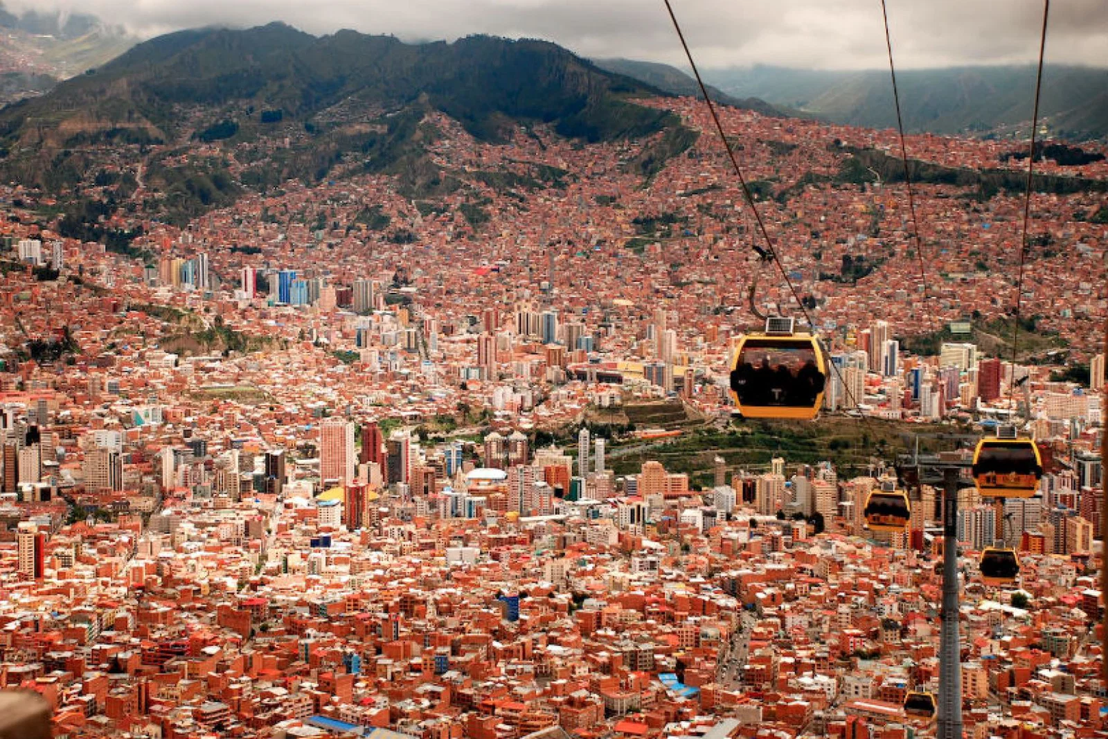 There have been clashes in Bolivian capital La Paz (Credit: Yang Jing / Unsplash)