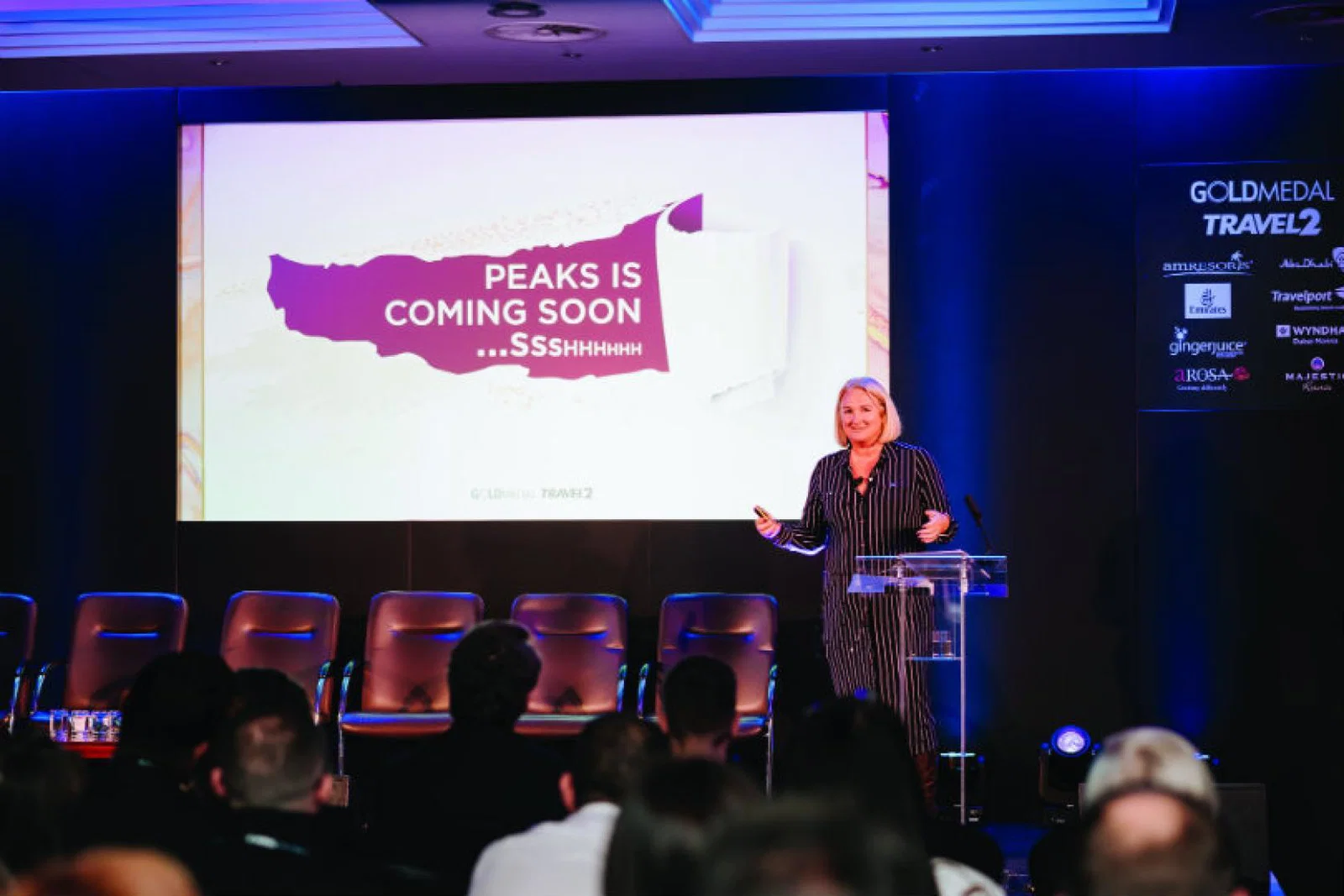 Gold Medal and Travel 2's managing director, Lisa McAuley