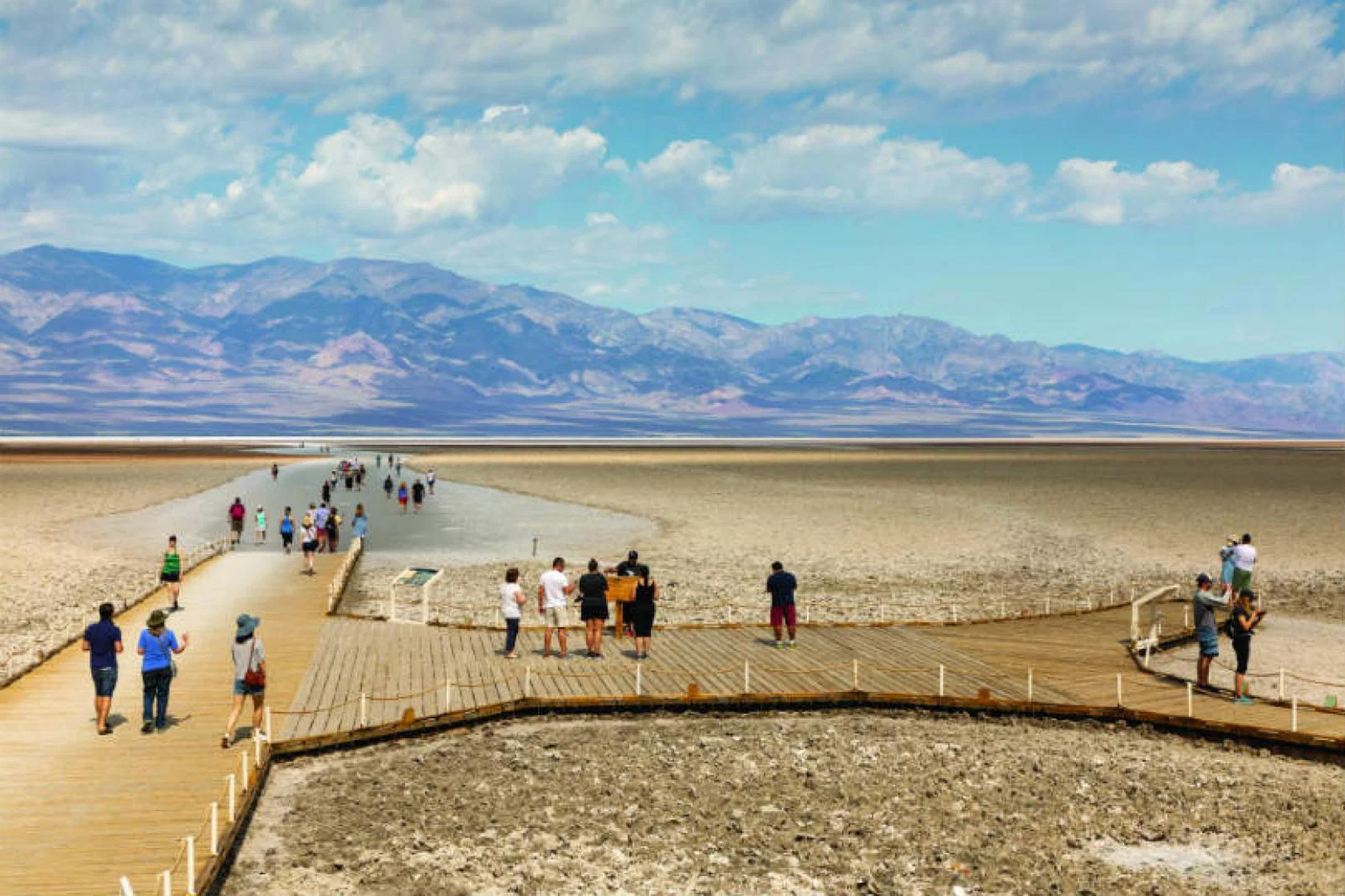 TrekAmerica took clients to destinations like California's Death Valley. Picture: Peter Ellegard