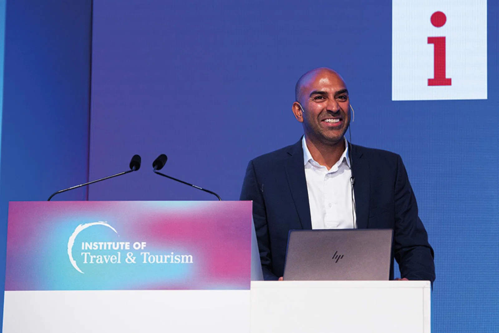 Amar Latif at the ITT Conference 2019