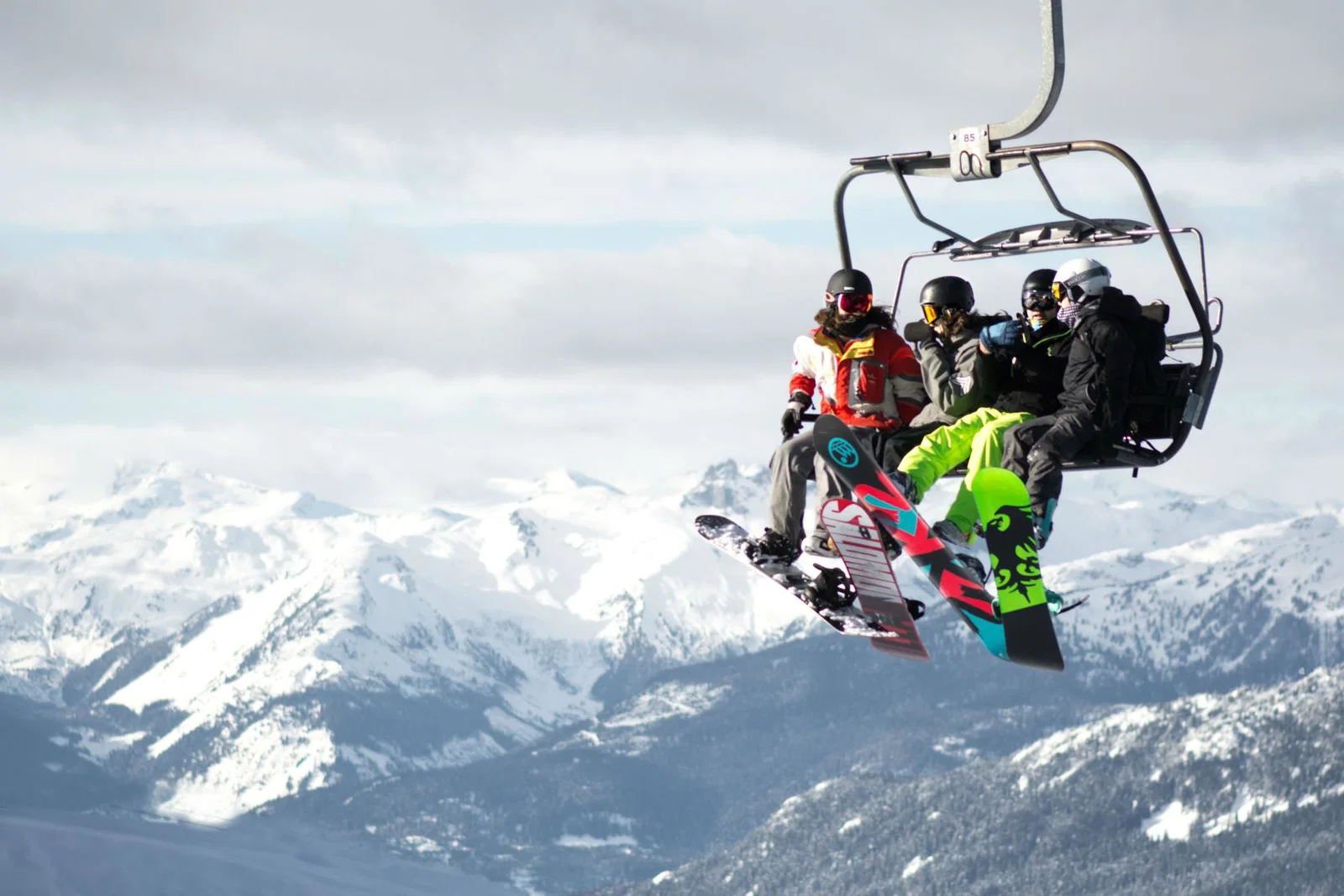 Attending NJT's previous ski trip to Whistler bagged one member a £120,000 enquiry