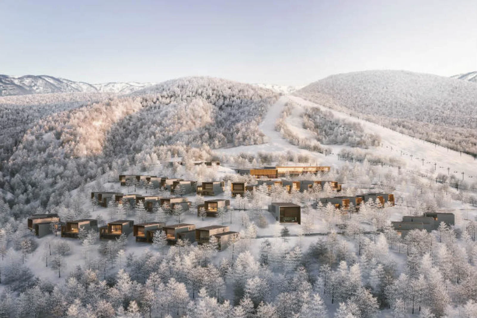 The new Aman resort will be on Mount Moiwa in Japan