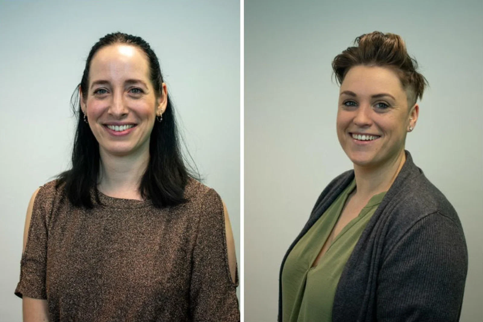 Emily Sutton (left) and Anna Perrott (right)