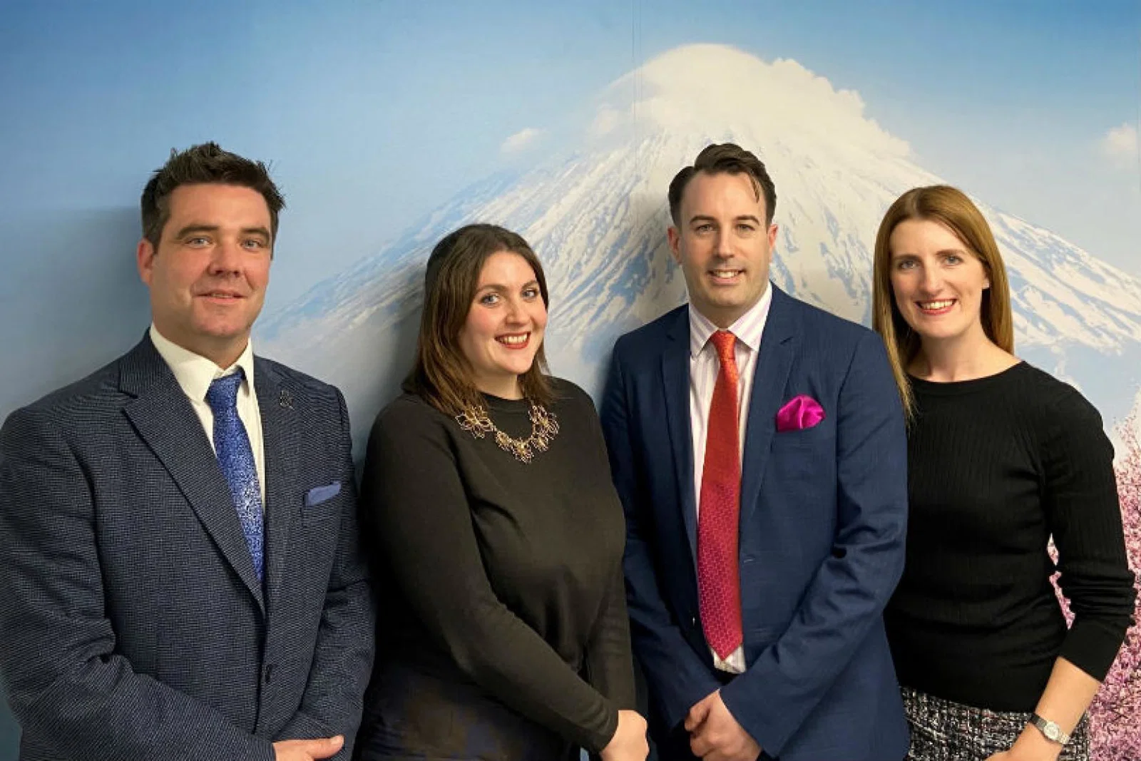 L-R: Mark Harris, Sarah Turner, Richard Hey, Laura Dawson