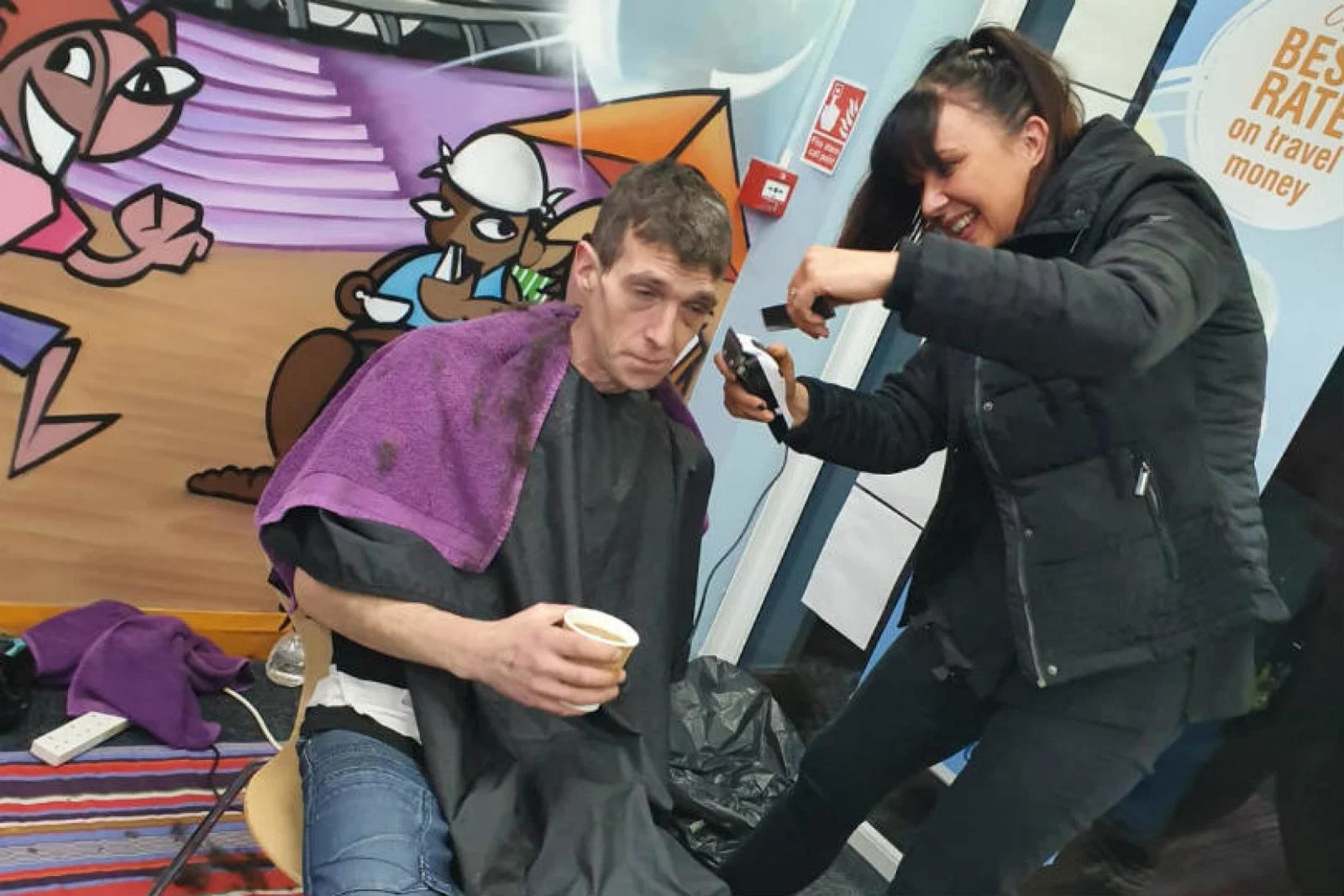 World Travel Lounge partnered with homelessness charity The Albert Project