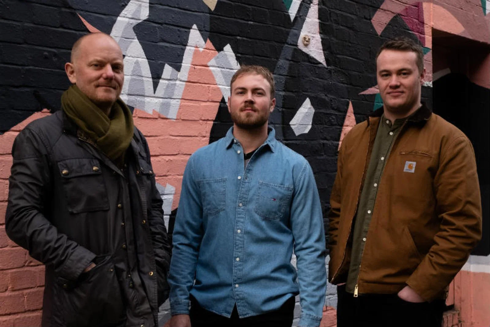 L-R: James Robson, Jack Croft and Will Murray