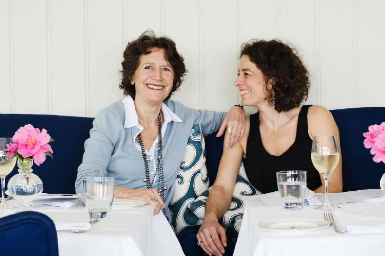 Olga Polizzi (left) with her daughter Alex, host of The Hotel Inspector