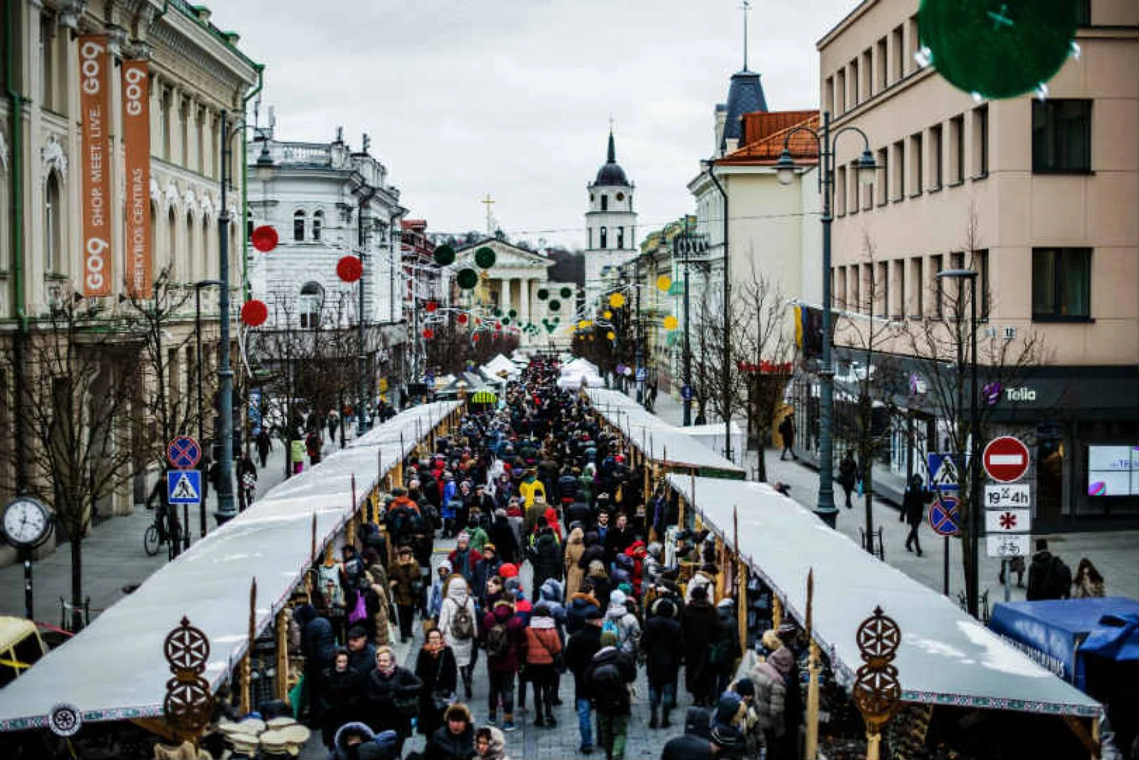 Lithuania is to set to ease its Covid-19 restrictions from 5 February (Credit: Go Vilnius)