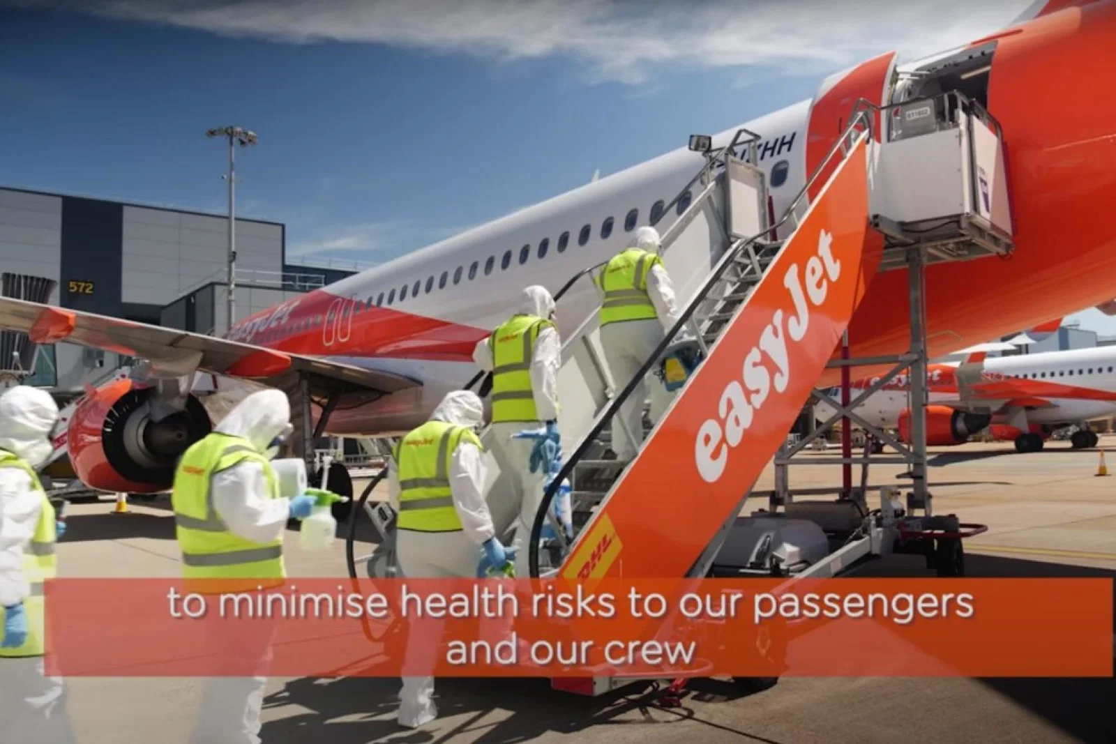 EasyJet is carrying out deep cleaning of aircraft