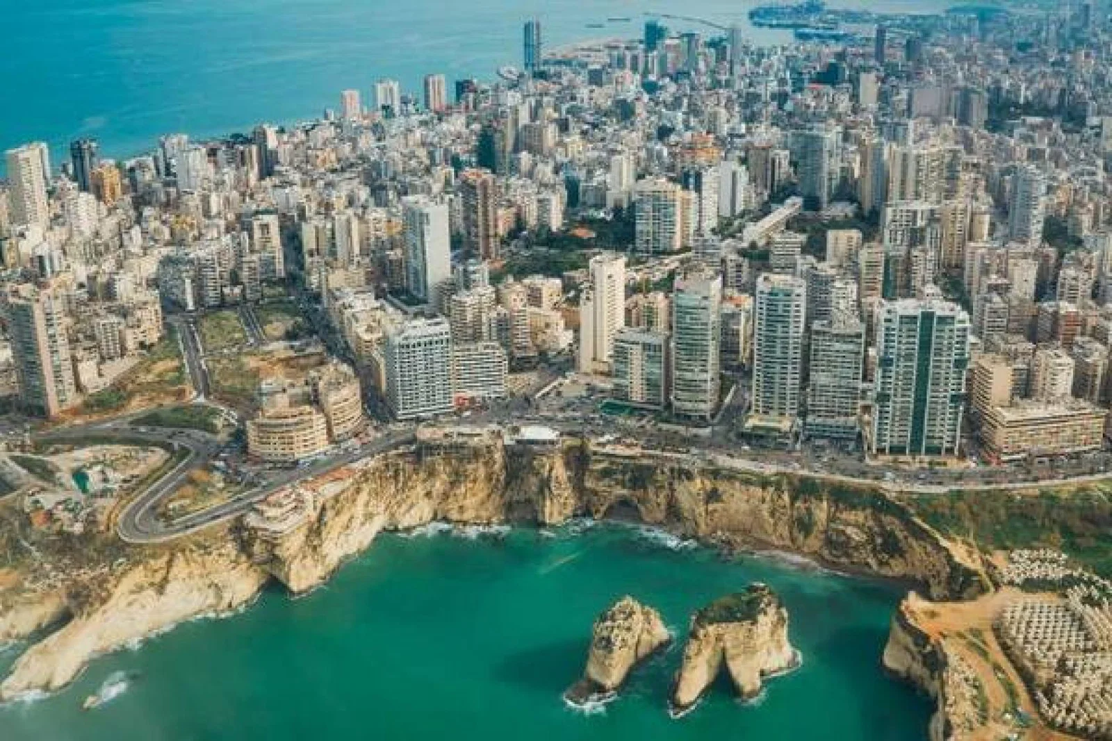 The Lebanese capital Beirut (Credit: Piotr Chrobot / Unsplash)