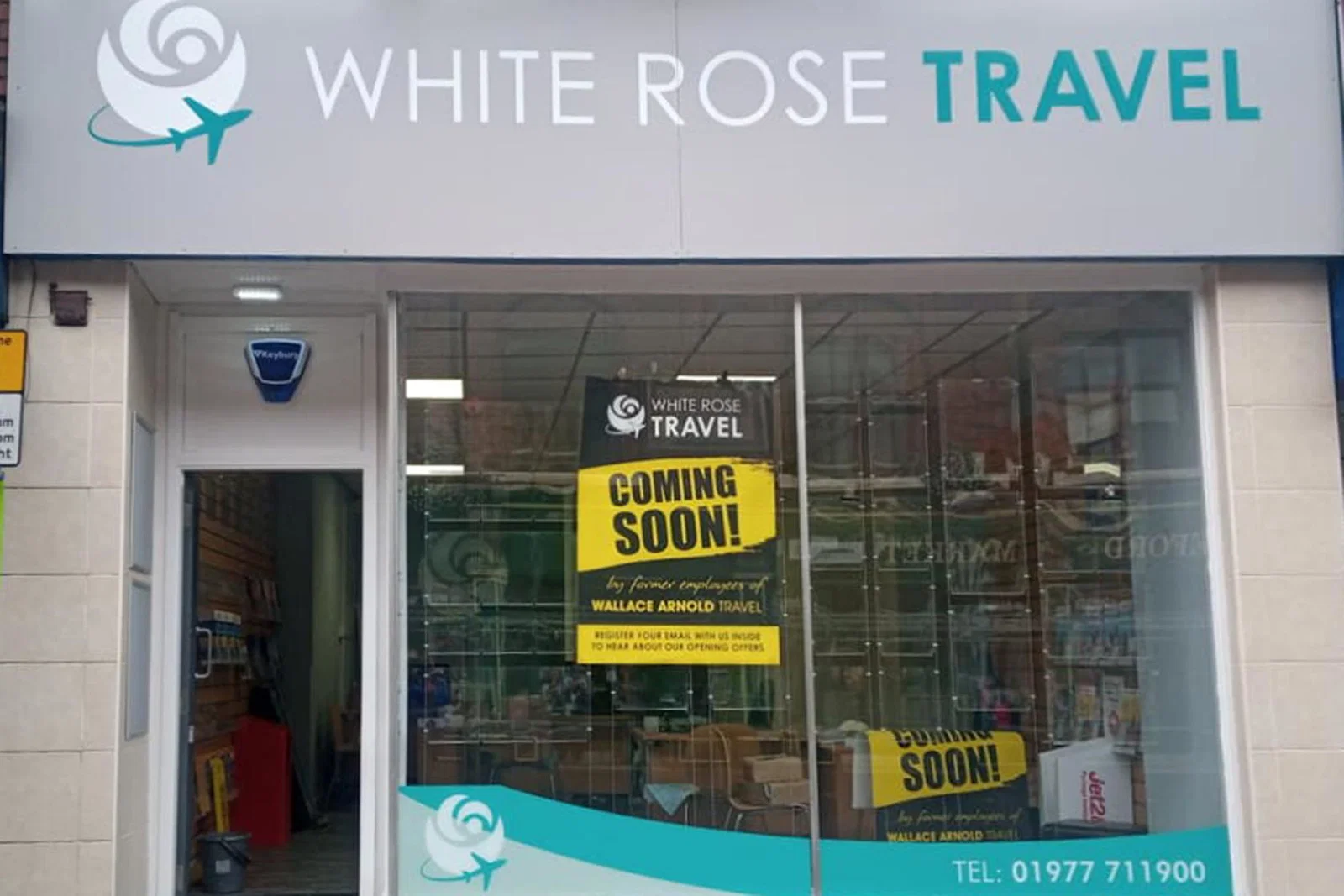 White Rose Travel opened its doors on Monday