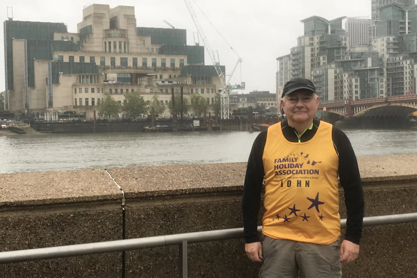 De Vial took part in many fund-raising events for Abta LifeLine and other charities