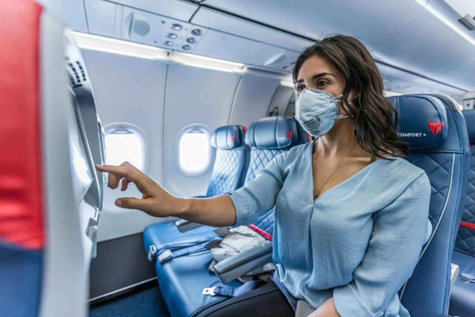 Delta will block out middle seats onboard its flights until at least 30 March 2021