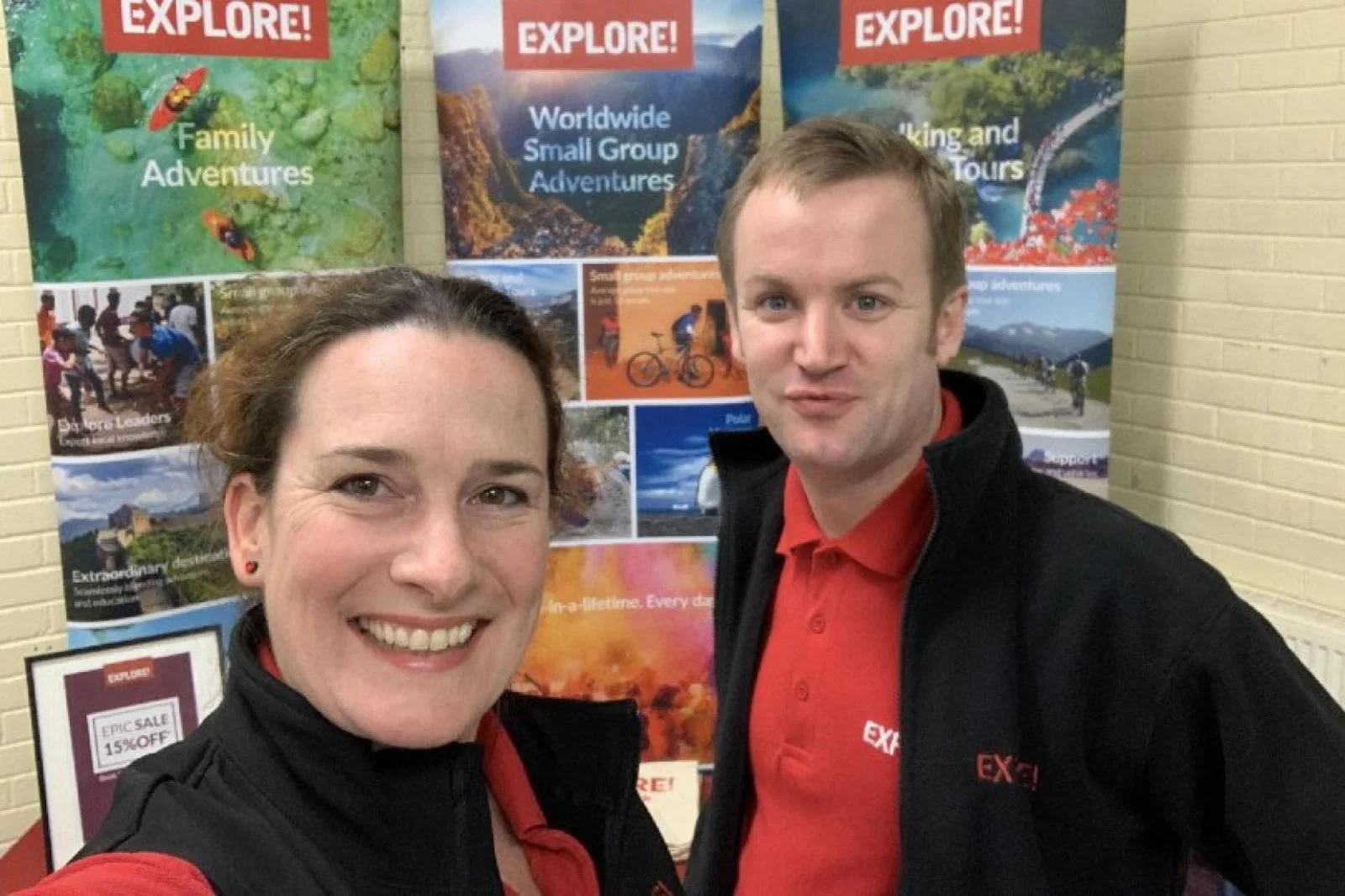 Explore's Philippa Baines and Nick Hindle will be on hand to assist (Credit: explore.co.uk/travel-agents/bdm)
