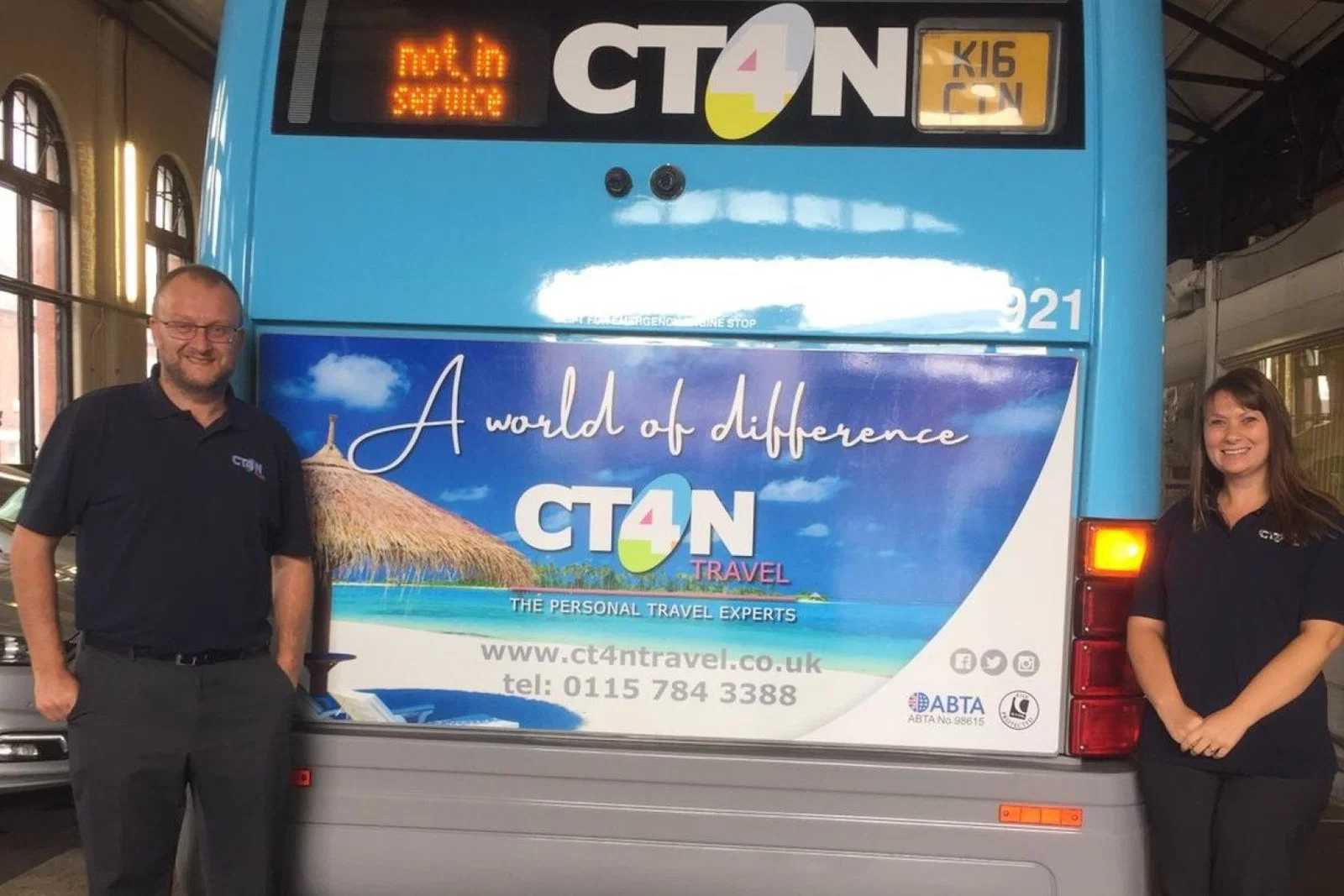 CT4N works to tackle loneliness and social isolation in Nottingham by providing bus services to those in need