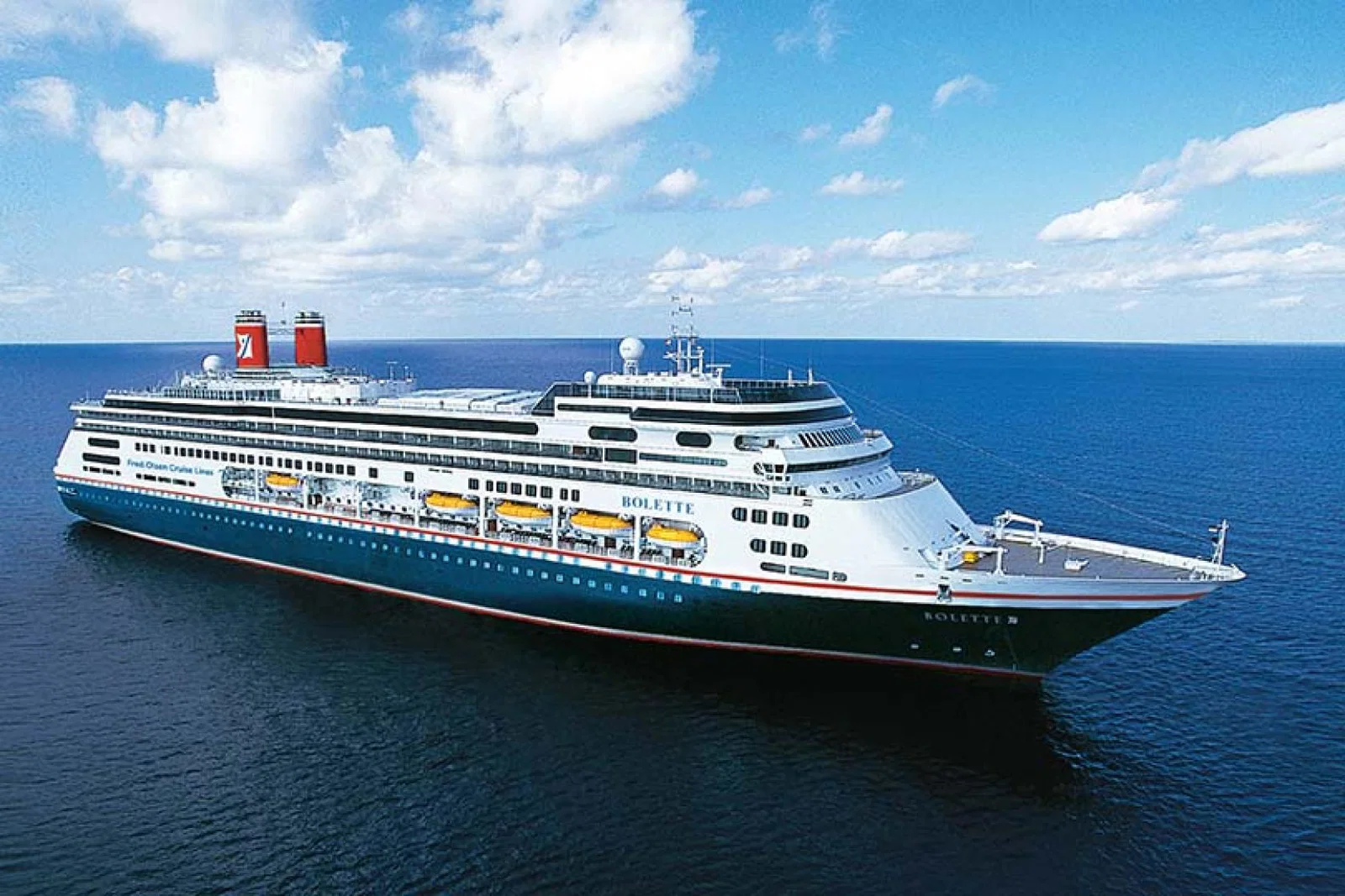 Bolette in its new livery (Artist's impression)